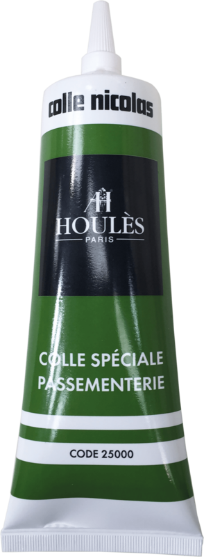 Colle à galon Nicolas  HOULES, vendu en tube de 250 gr