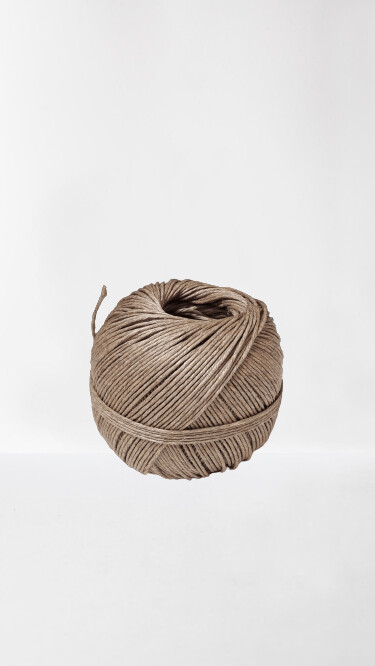 Ficelle à piquer lin chanvre 4-4 , pelote 100 g