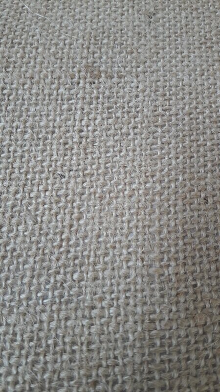 Toile de jute forte fil rond 380 g