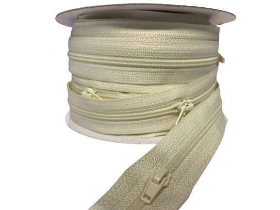 FERMETURE A GLISSIERE ECRU 5MM