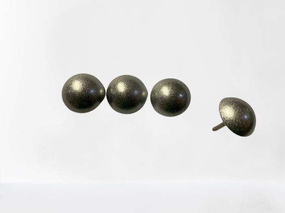 91721-CLOU PERLE GRAPHITE 16 MM