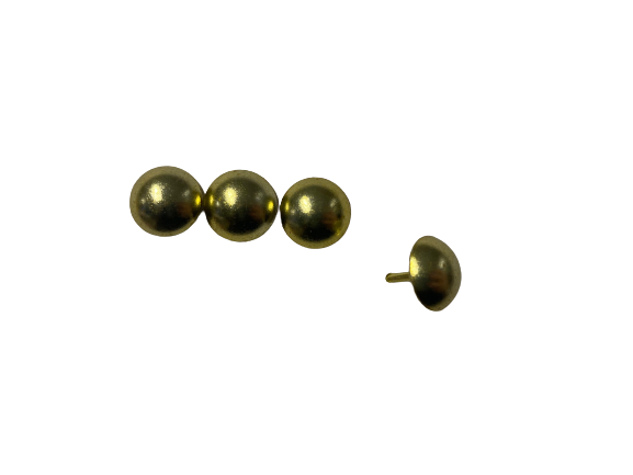40212-CLOU PERLE LAITONNÉ 11.5 MM