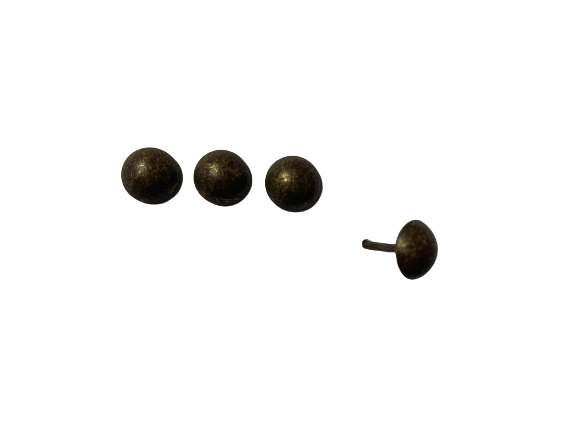 43104-CLOU PERLE LAITON 9 MM