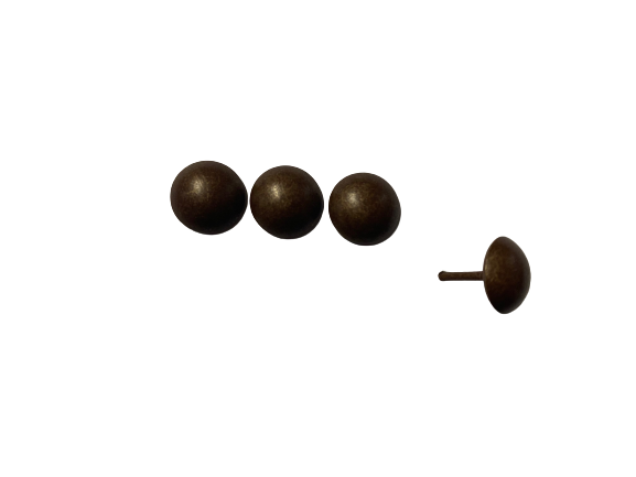 41826-CLOU PERLE VIEILLI BRONZE FONCÉ 11 MM