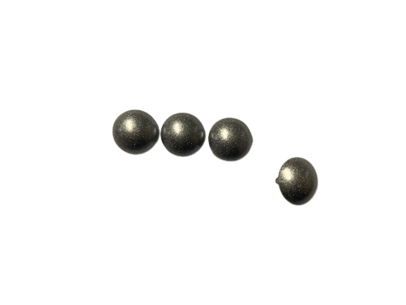 60002-CLOU PERLE ARGENTÉ 11 MM