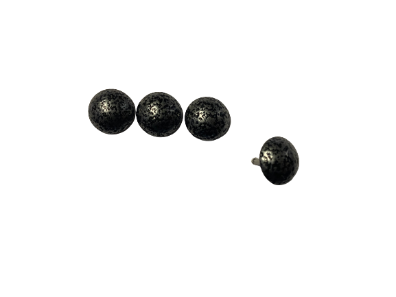 60005-CLOU PERLE GRIS MOUCHETÉ 11 MM