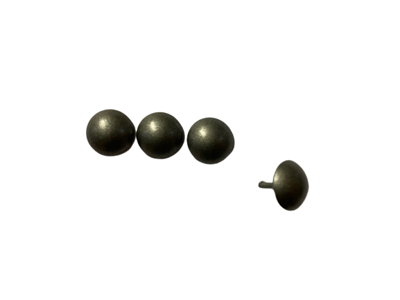 91007-CLOU PERLE ÉTAIN 11 MM