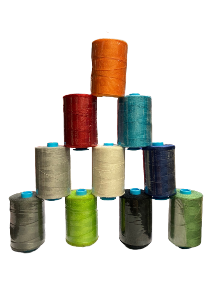 FIL MACHINE 50 BOBINE 500 M COULEURS.