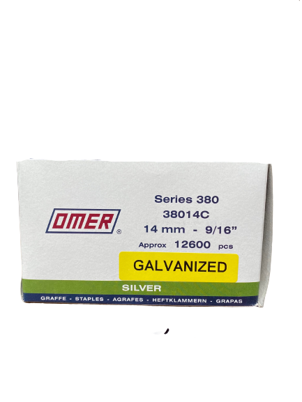AGRAFES OMER 380 GALVA 14 MM
