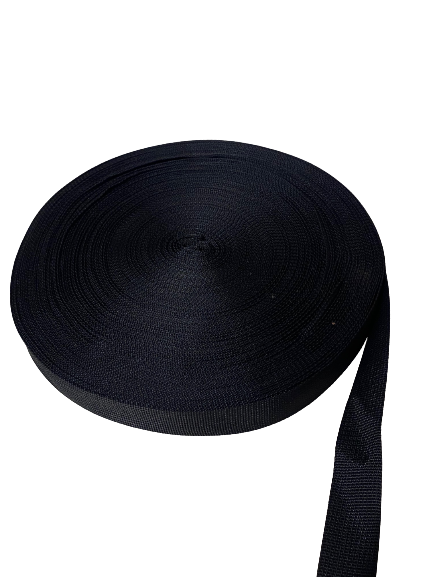 SANGLE POLYESTER NOIRE OU BLANCHE