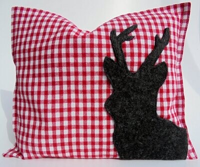 Kissen Motiv Hirsch