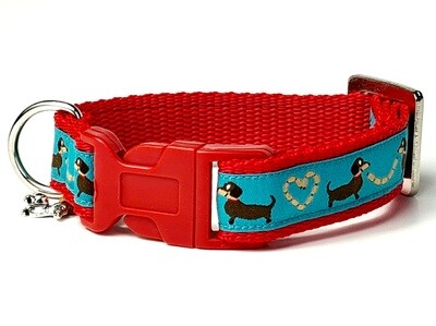 Dackelhalsband Dackelhalsband "Kleiner Würstelsepp"