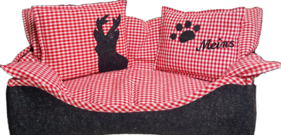 Hundebett "Hüttenzauber"