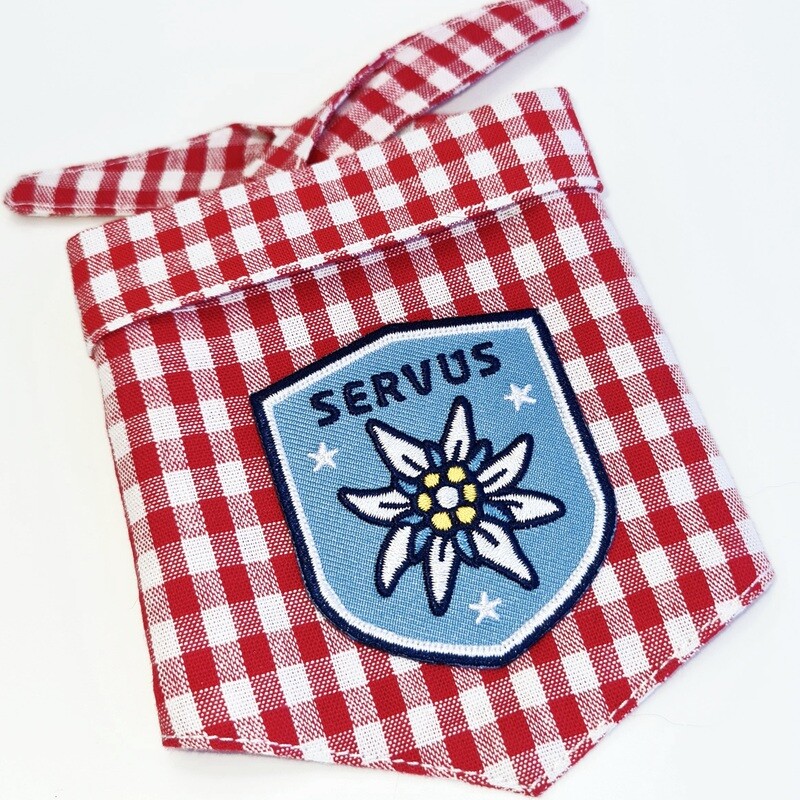 Hundehalstuch "Servus"