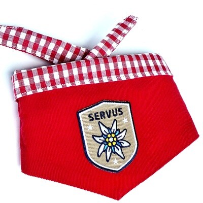 Hundehalstuch "Servus"