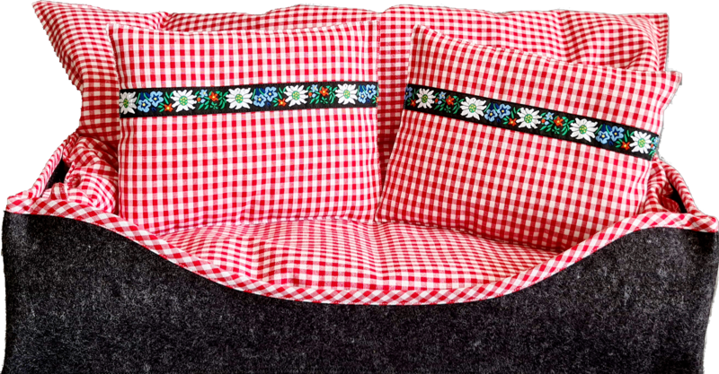 Hundebett "Edelweiß"