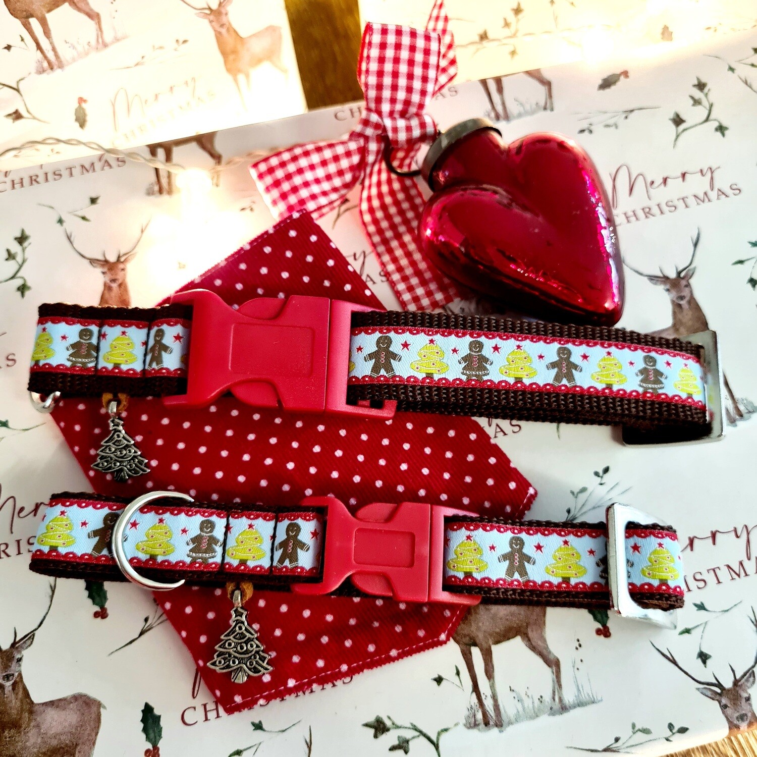 Hundehalsband "Der Lebkuchenmann"