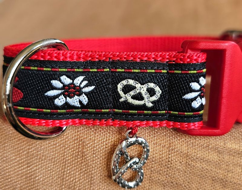 Hundehalsband "Edelweiß"