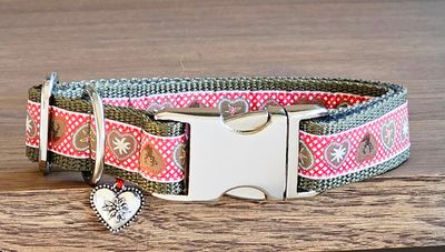 Bayerisches Trachtenhalsband "Alpenliebe"