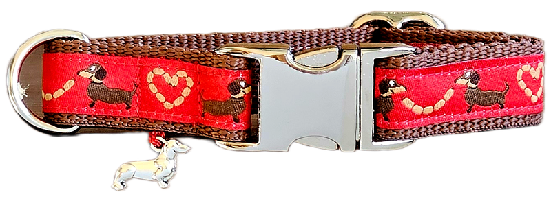 Dackelhalsband "Dachshund-Liebe"