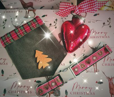 Hundehalstuch Weihnachten