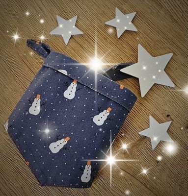 Weihnachts-Hundehalstuch