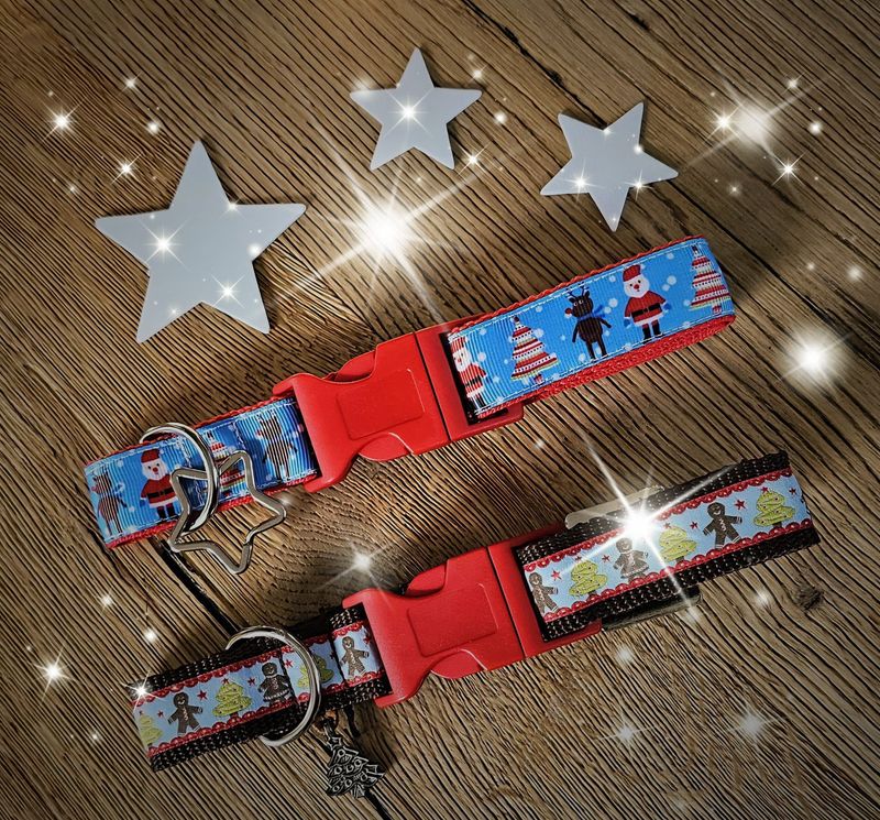 Hundehalsband Weihnachten