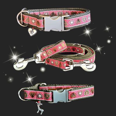 Bayerische Hundeleine im Trachtendesign Bayerische Hundeleine im Trachtendesign