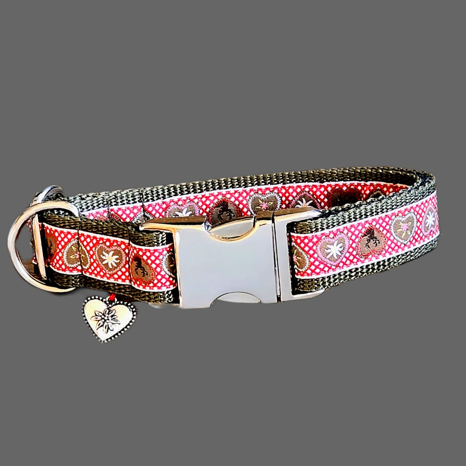 Hundehalsband im Alpenlook Hundehalsband im Alpenlook
