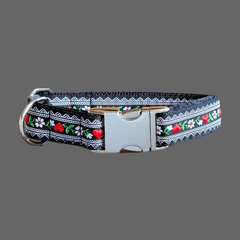 Bayerisches Trachtenhalsband "Herzerl"