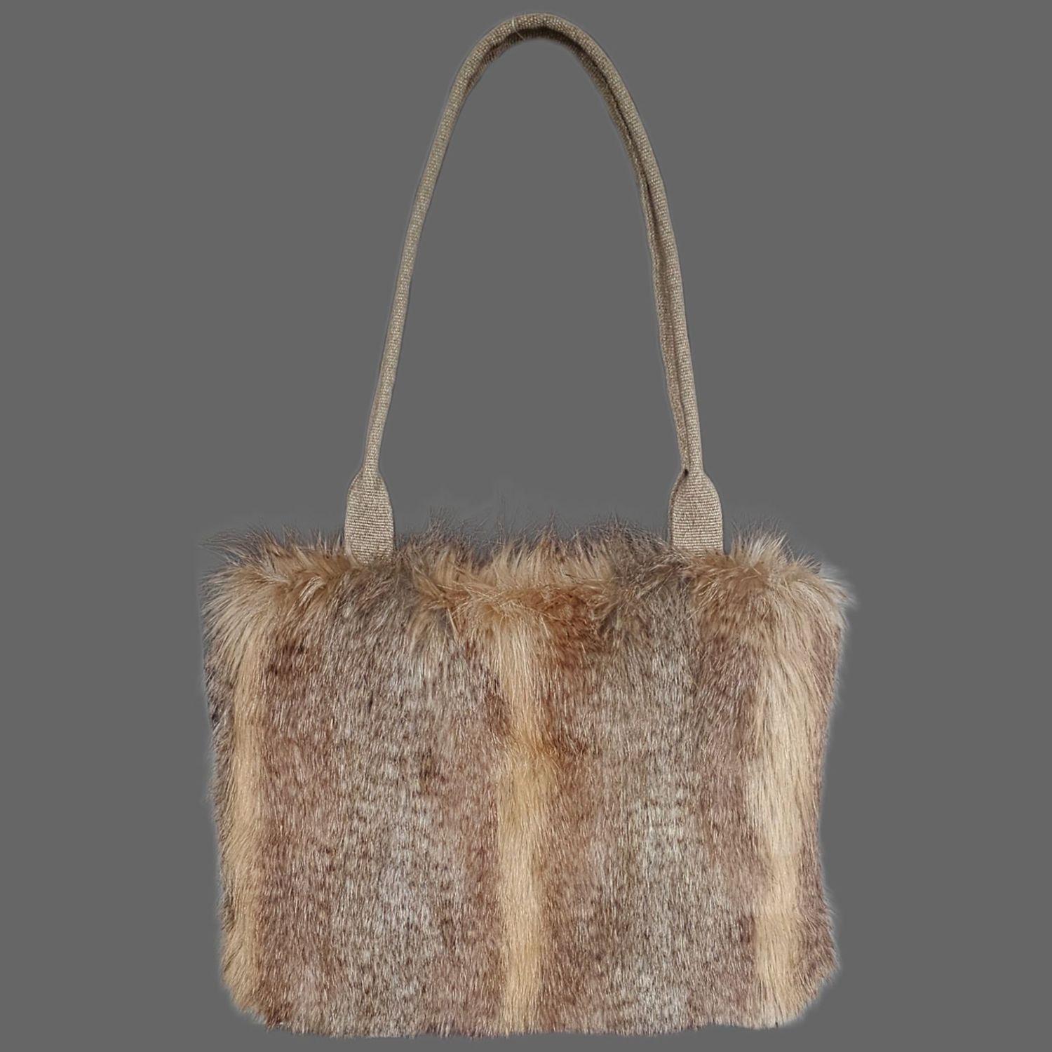 Luxuriöse Webpelztasche Luxuriöse Webpelztasche
