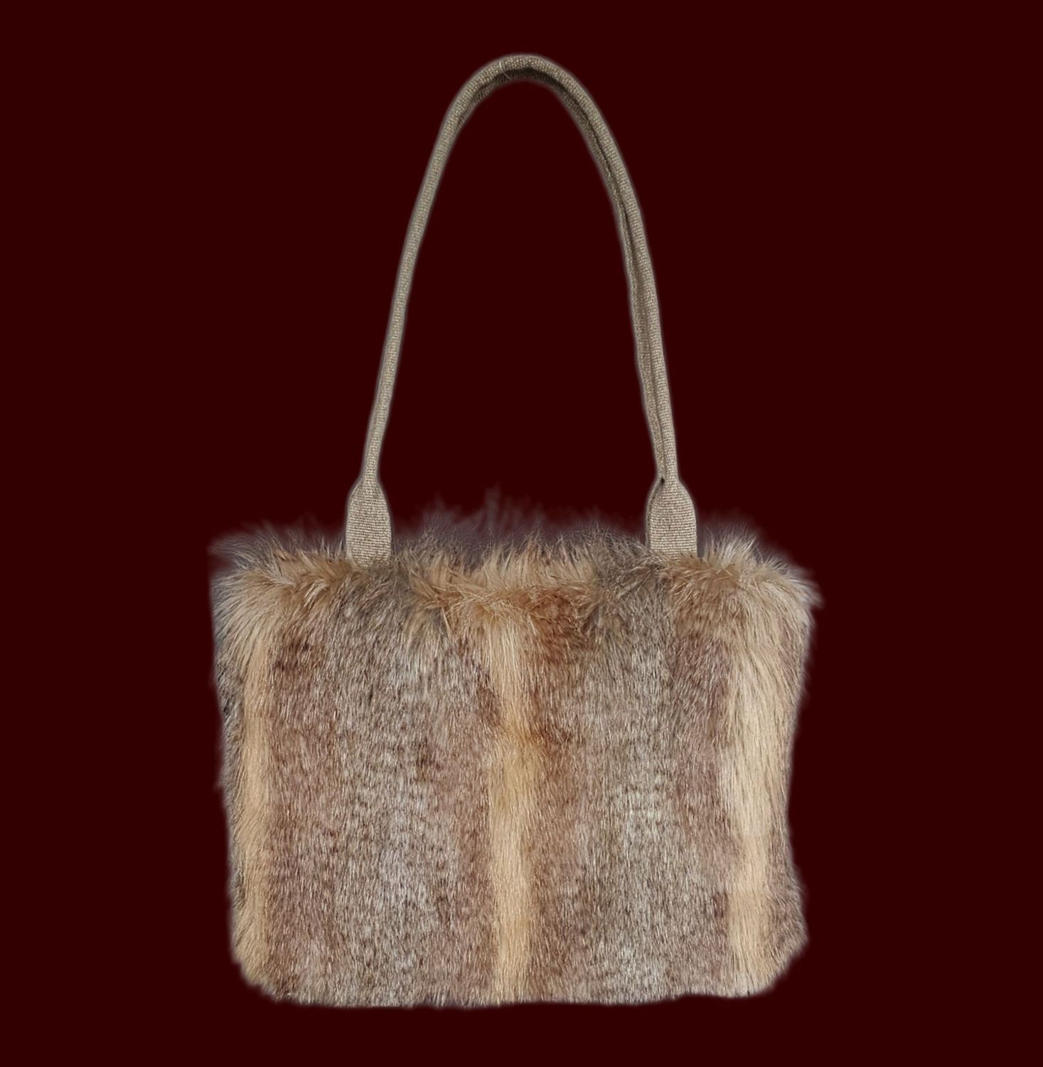 Luxuriöse Webpelztasche Luxuriöse Webpelztasche