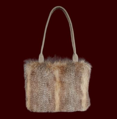 Luxuriöse Webpelztasche Luxuriöse Webpelztasche