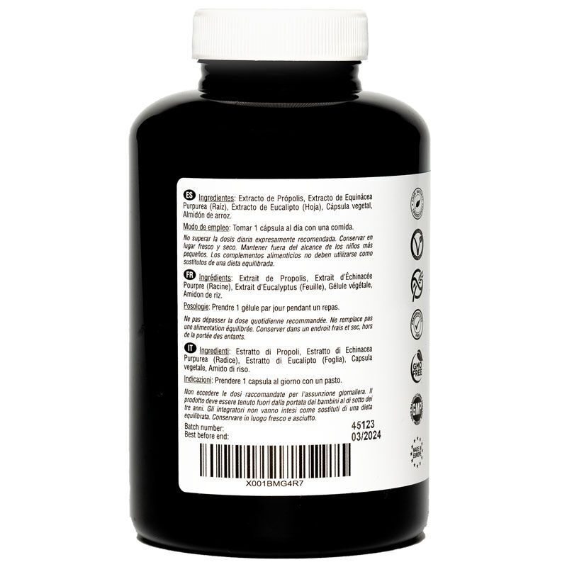 PRÓPOLIS 2000 MG | 180 CÁPSULAS VEGANAS