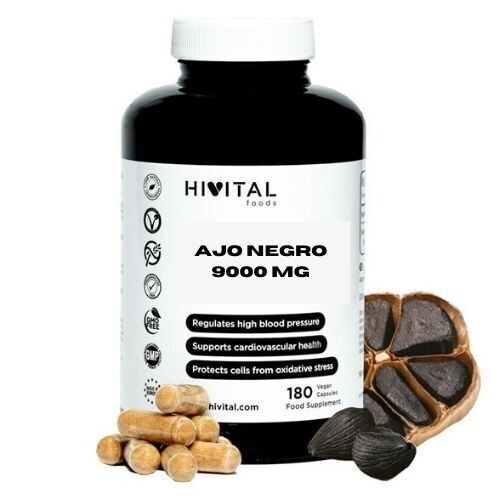 AJO NEGRO 9000 MG | 180 CÁPSULAS VEGANAS