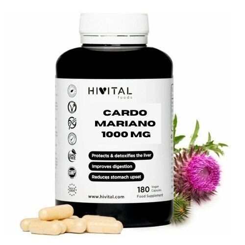 CARDO MARIANO 1000 MG | 180 CÁPSULAS VEGANAS