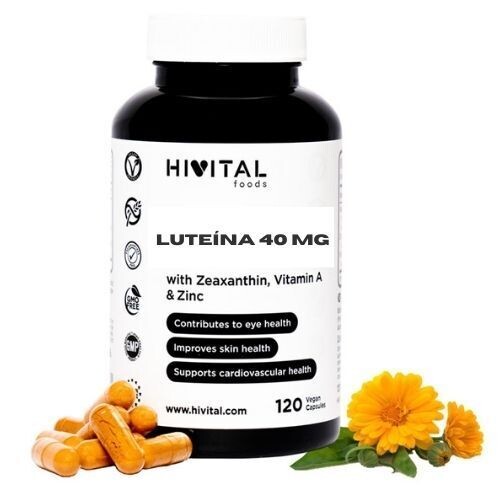 LUTEÍNA 40 MG | 120 CÁPSULAS VEGANAS