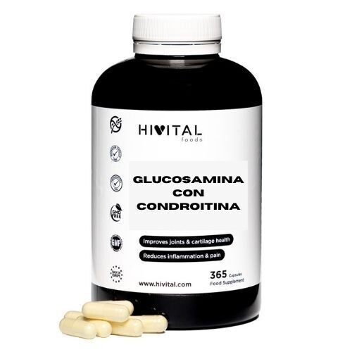 GLUCOSAMINA CON CONDROITINA | 365 CÁPSULAS GLUCOSAMINA CON CONDROITINA | 365 CÁPSULAS