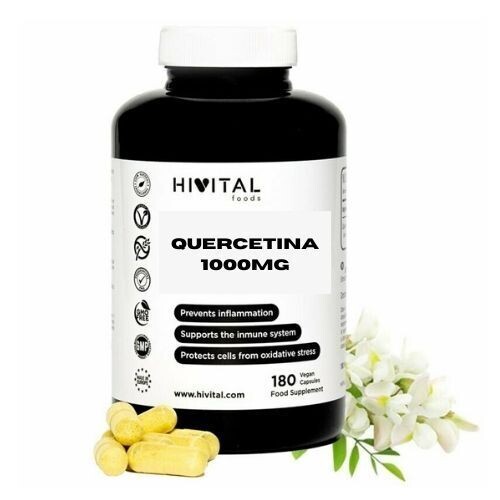QUERCETINA 1000 MG | 180 CÁPSULAS VEGANAS