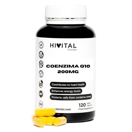 COENZIMA Q10 200 MG | 120 CÁPSULAS VEGANAS