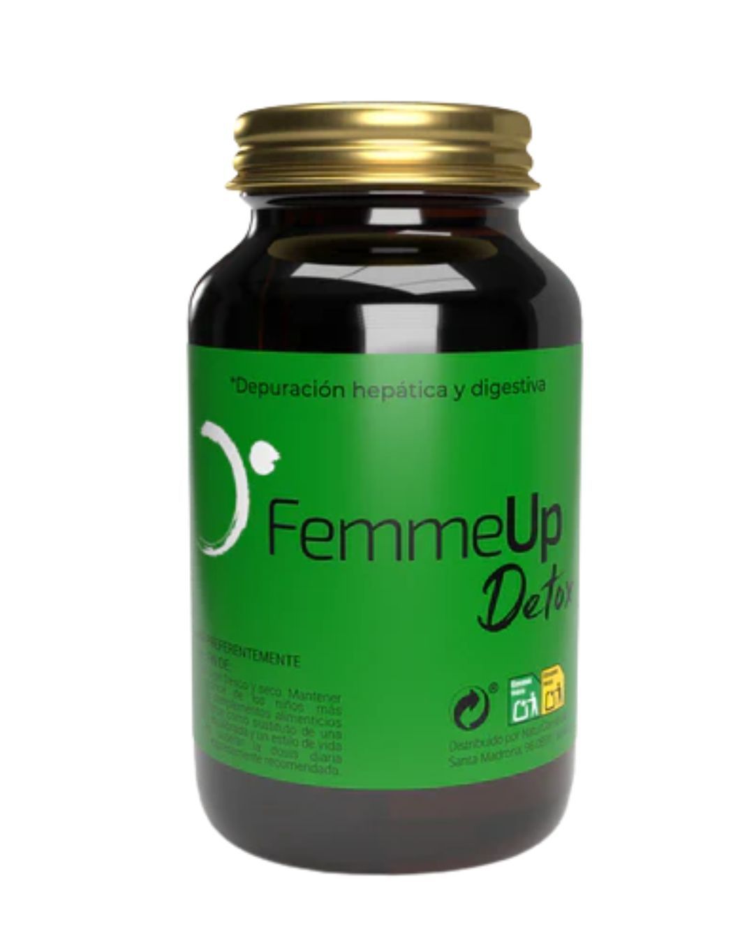 FEMMEUP DETOX 60 CAPSULAS