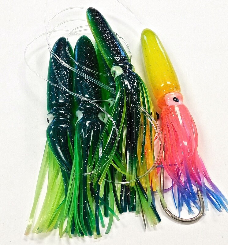 5-Piece Bulb Squid Daisy Chain (8” Squid)