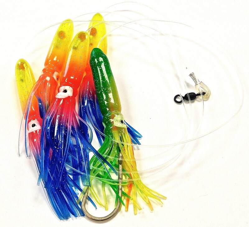 5-Piece Bulb Squid Daisy Chain (6" Squid)