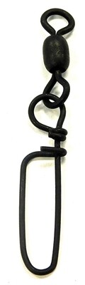 150 lb. Black Rosco Snap Swivels - 2 Pack