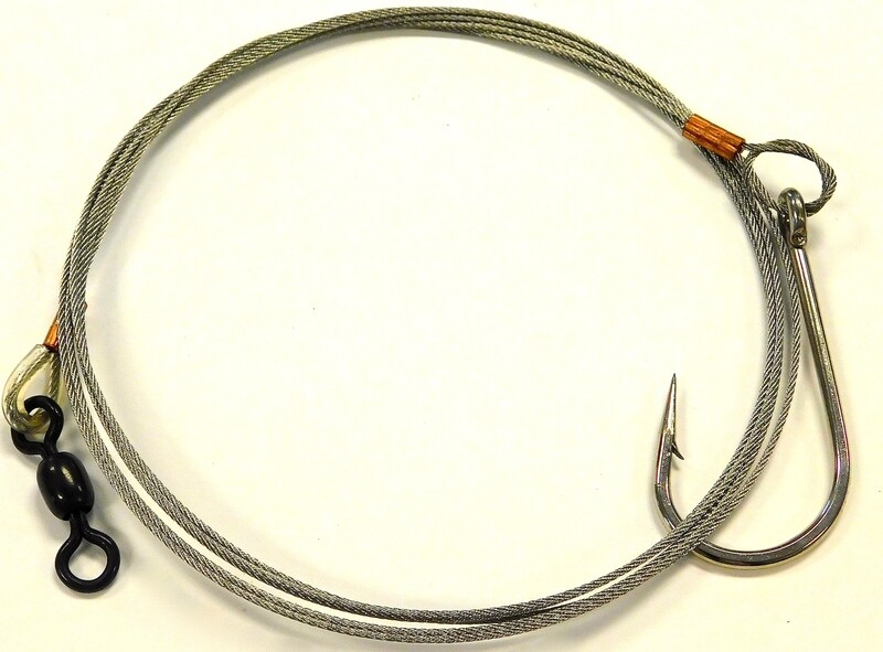 350 lb. 49-Strand Stainless Shark Rig
