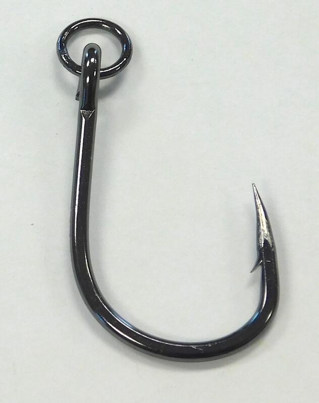 1/0 - Ringed Live Bait Hooks - 6 Pack