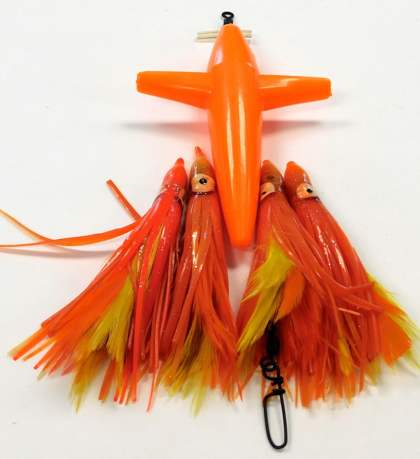 5-Piece Bird and Feather Hootchie Chain Kit