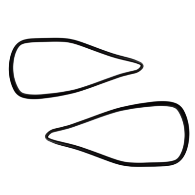 MK2 Escort Rear Quarter Window Rubbers / Light Seals