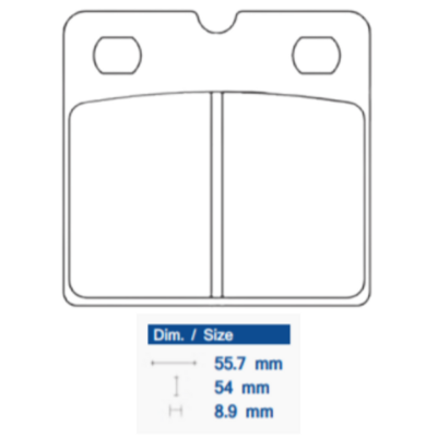 CL Brakes 2332 Sintered Metal Brake Pads