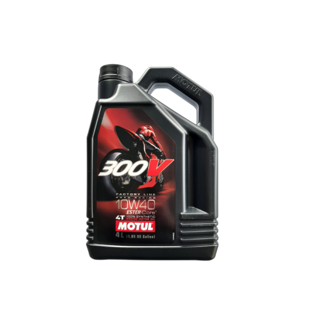 Motul 300V 10W40 4-stroke Motorcycle Racing Lubricant - 4 Litre